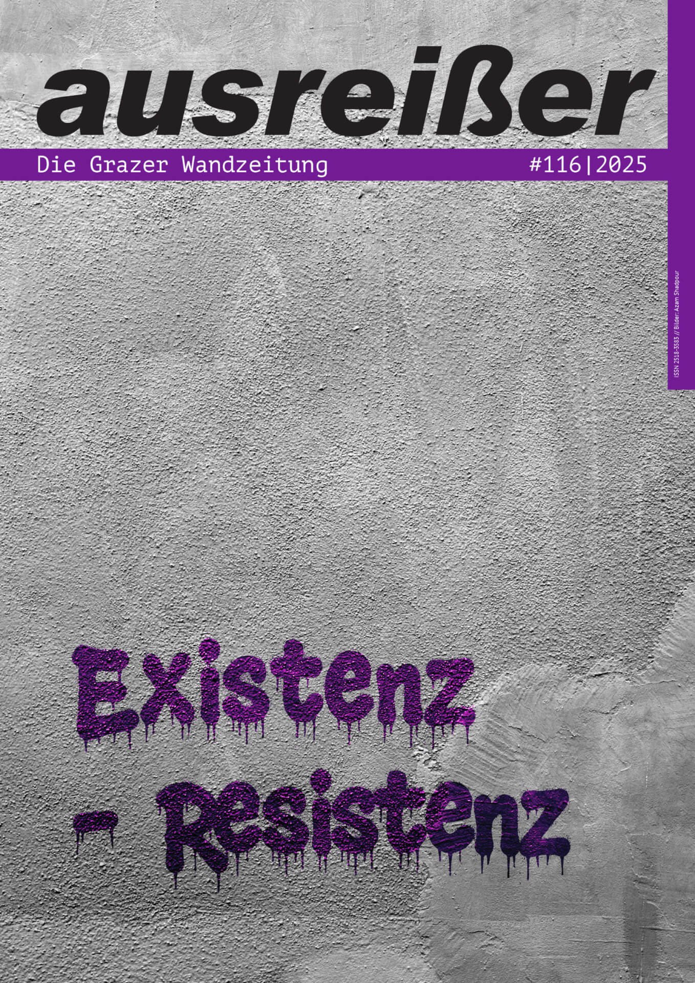 Der Saboteur im Gleichgewicht.